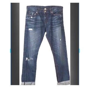 Banana Republic Distressed Boyfriend Jeans